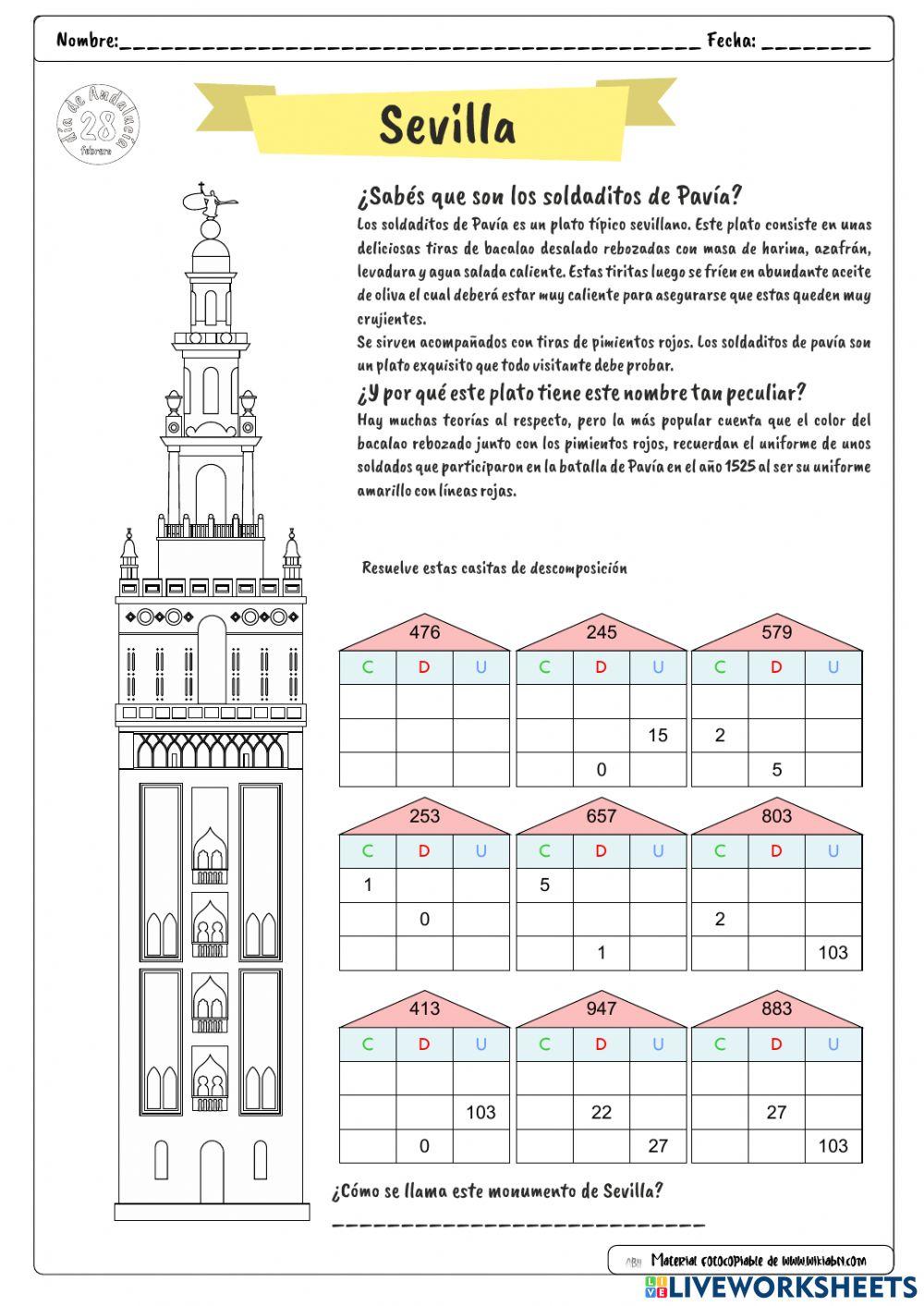 Descomposión numérica