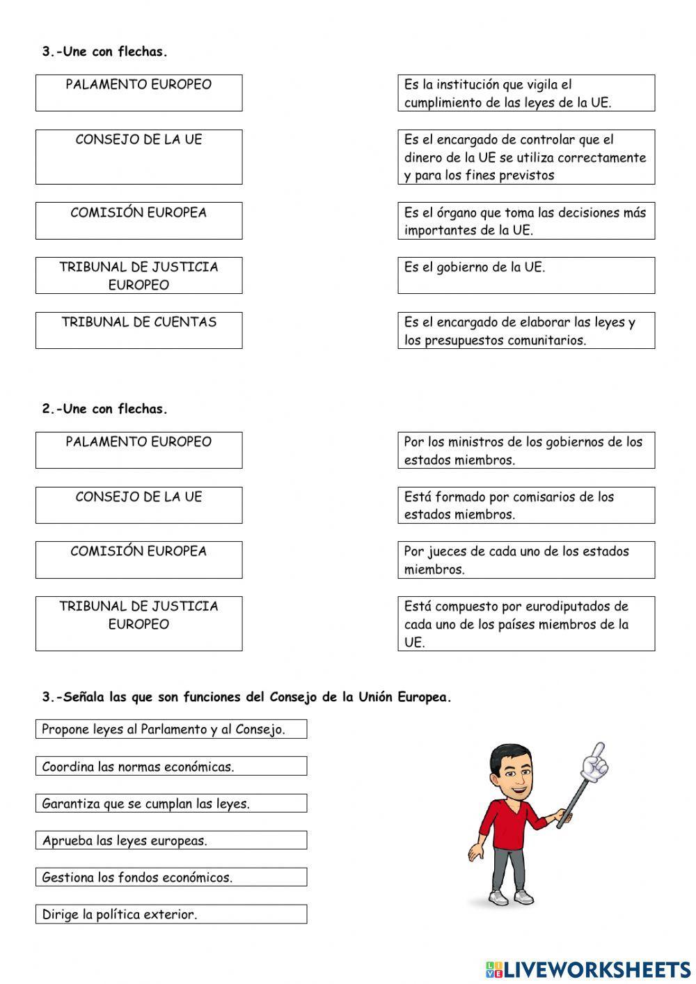 Ficha 3: La Unión Europea