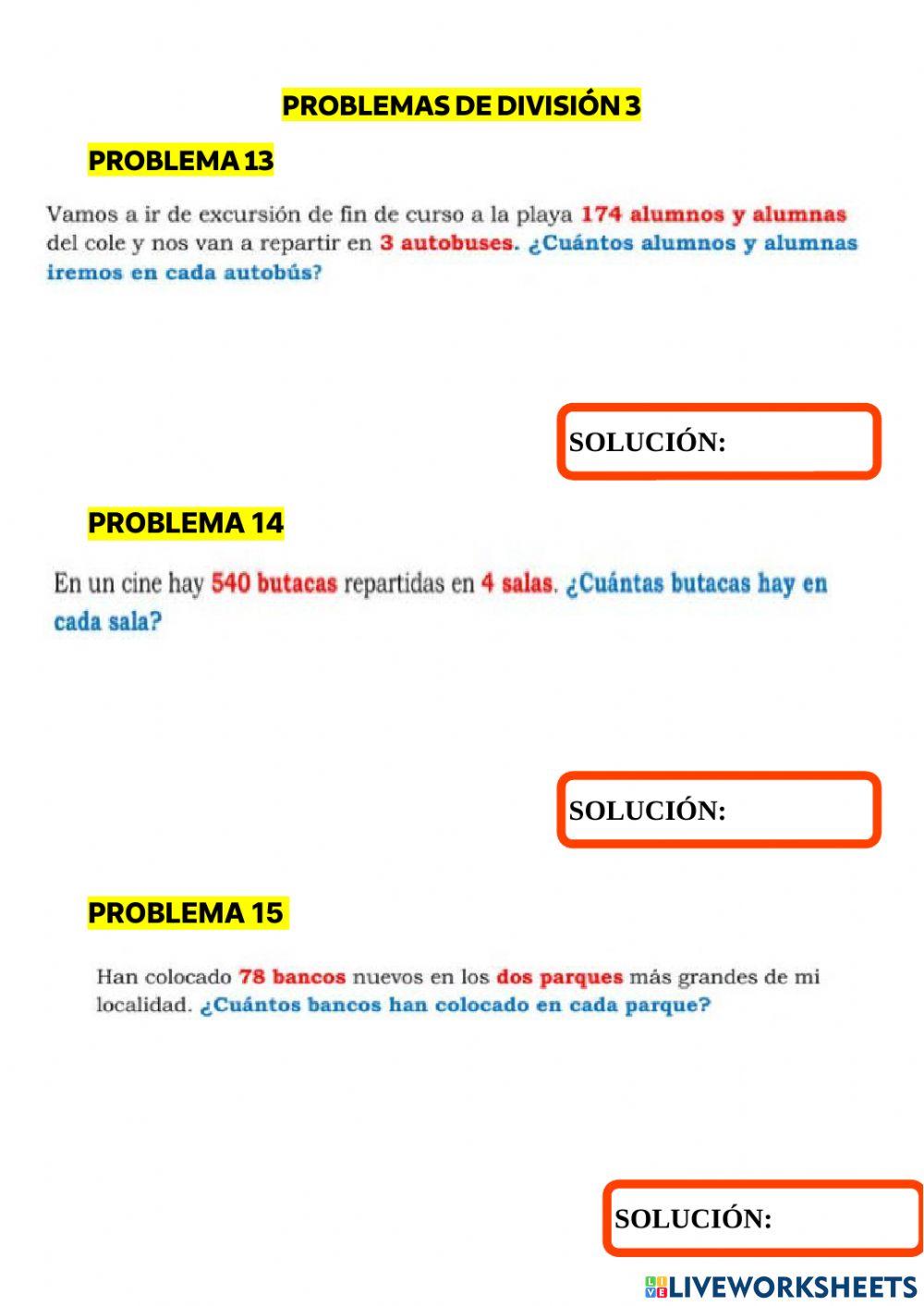 Problemas ficha 3