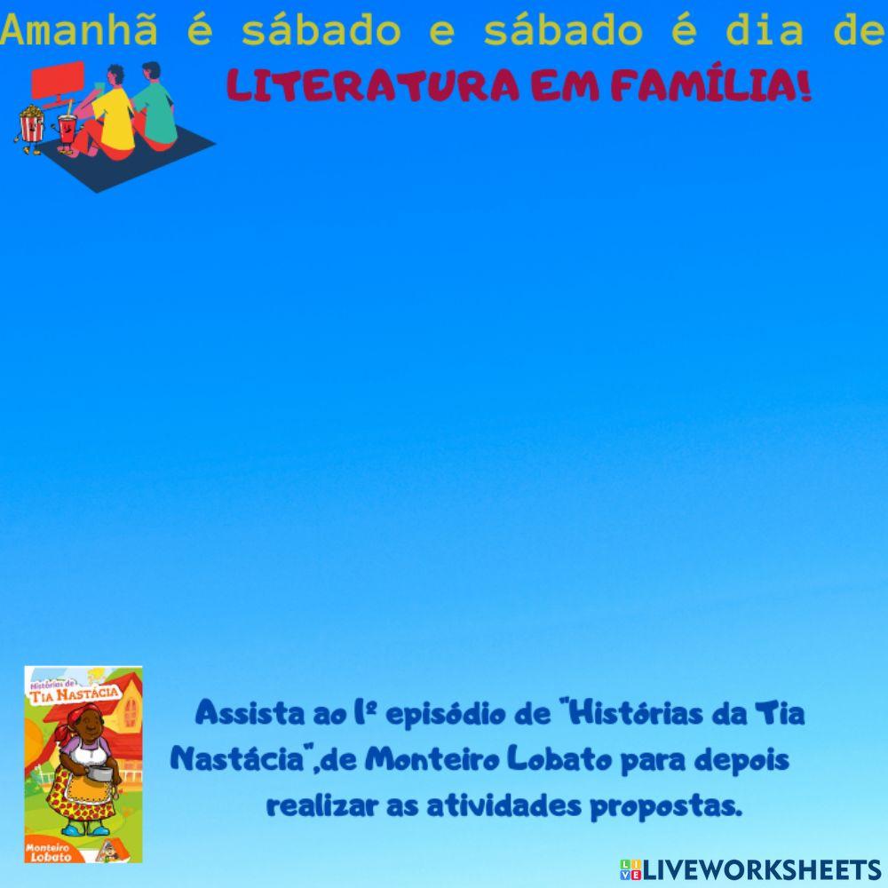 Histórias da Tia Nastácia, Monteiro Lobato