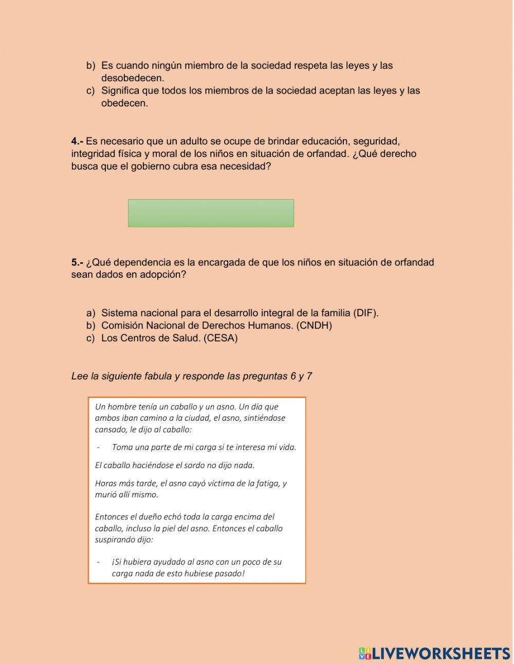 Formación Cívica y Ética