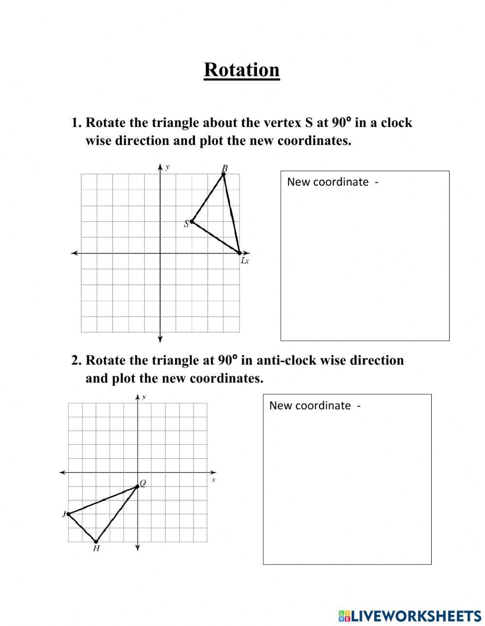 763562 | Rotation | Morine | LiveWorksheets