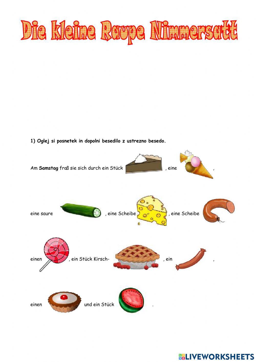 Die kleine Raupe Nimmersatt - Teil 2