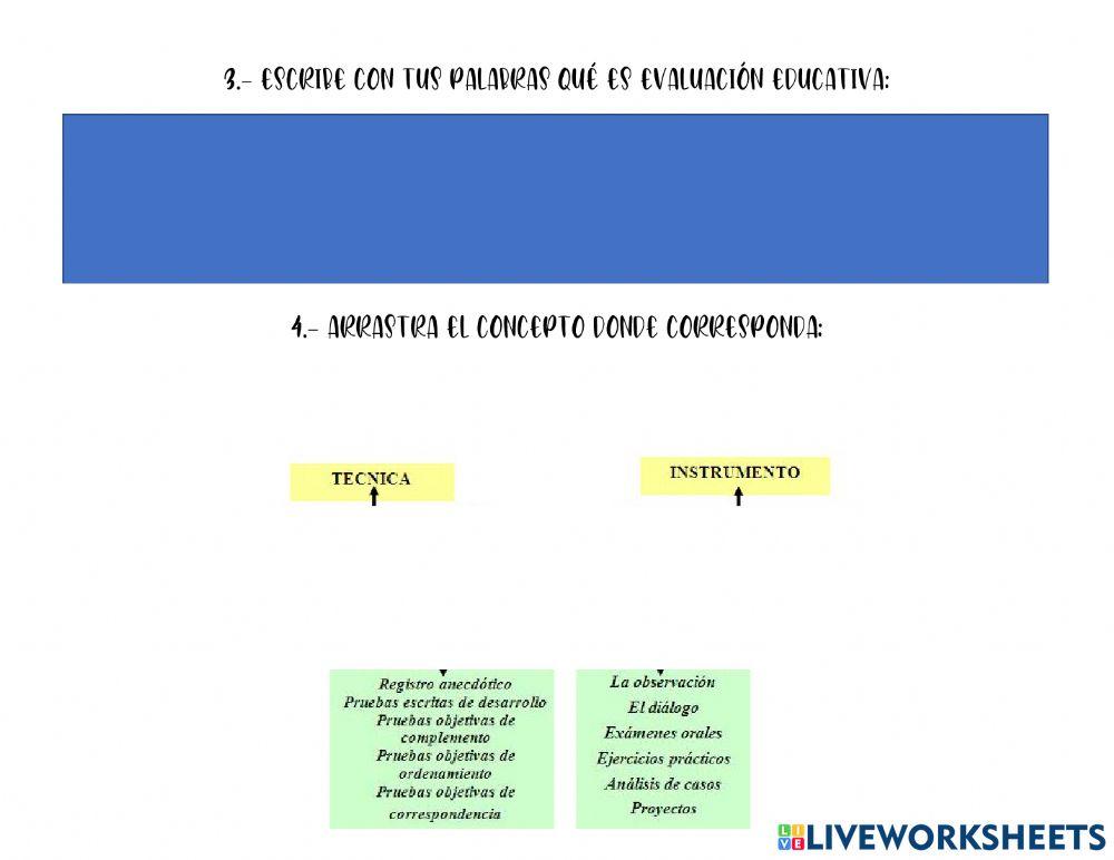 Evaluacion educativa
