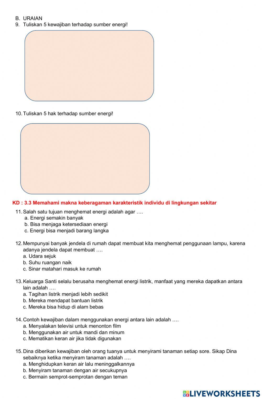 Ulangan Hak dan Kewajiban