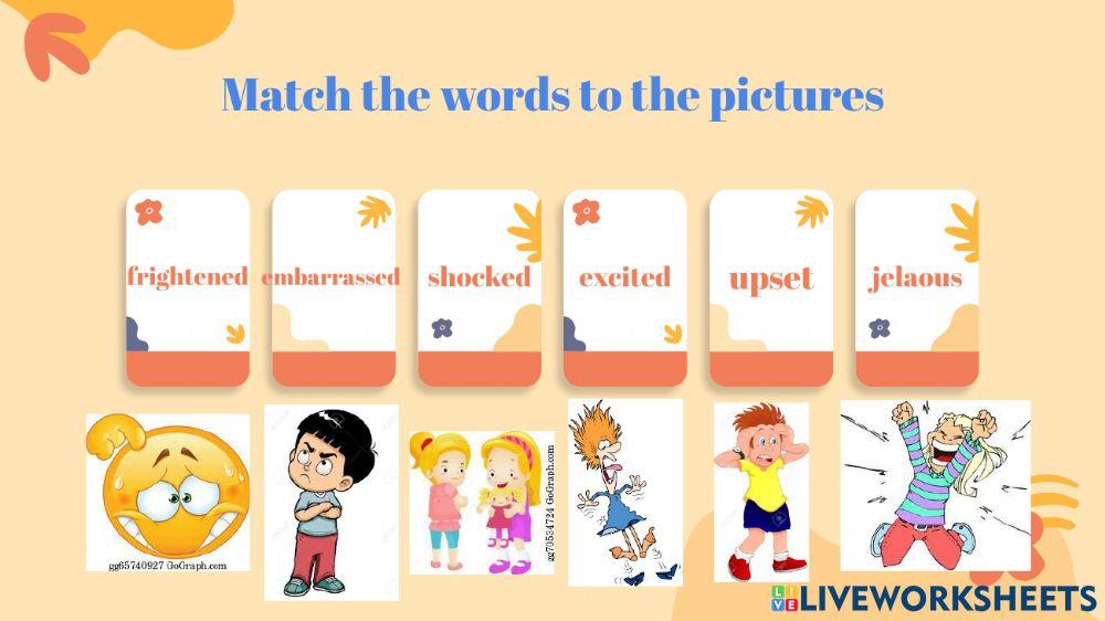 Feelings - adjectives