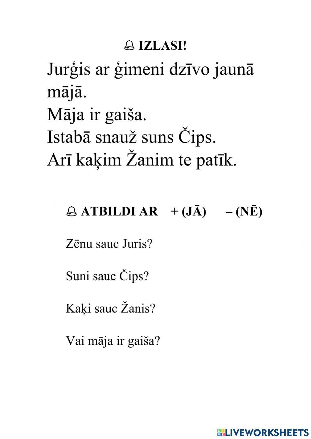 Nedēļas sienas, dienas daļas, zilbes