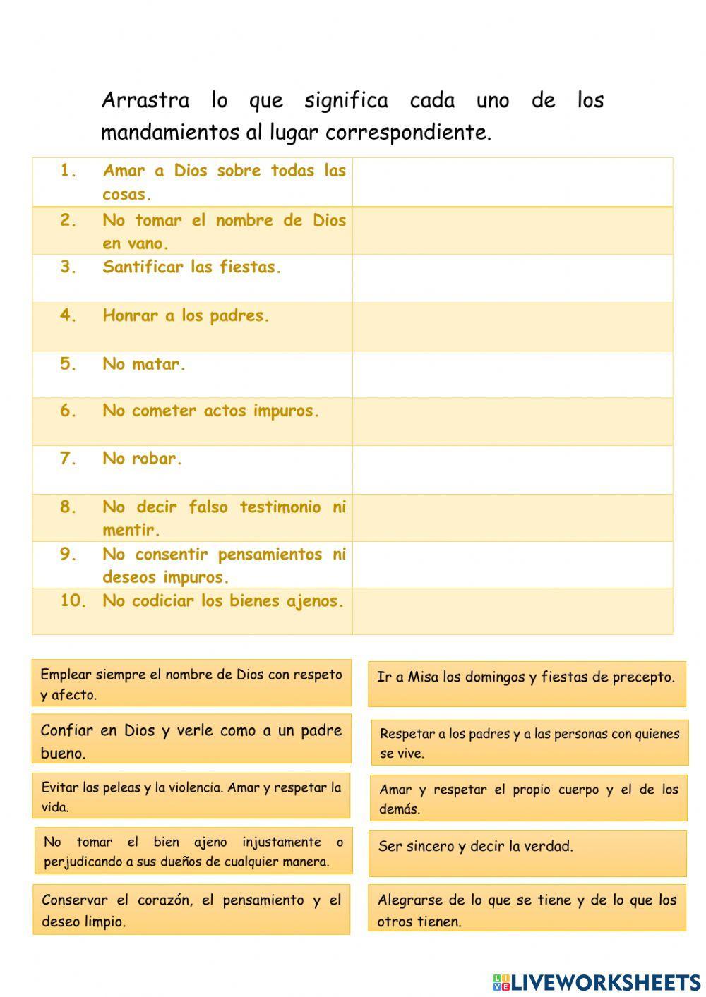 mandamientos