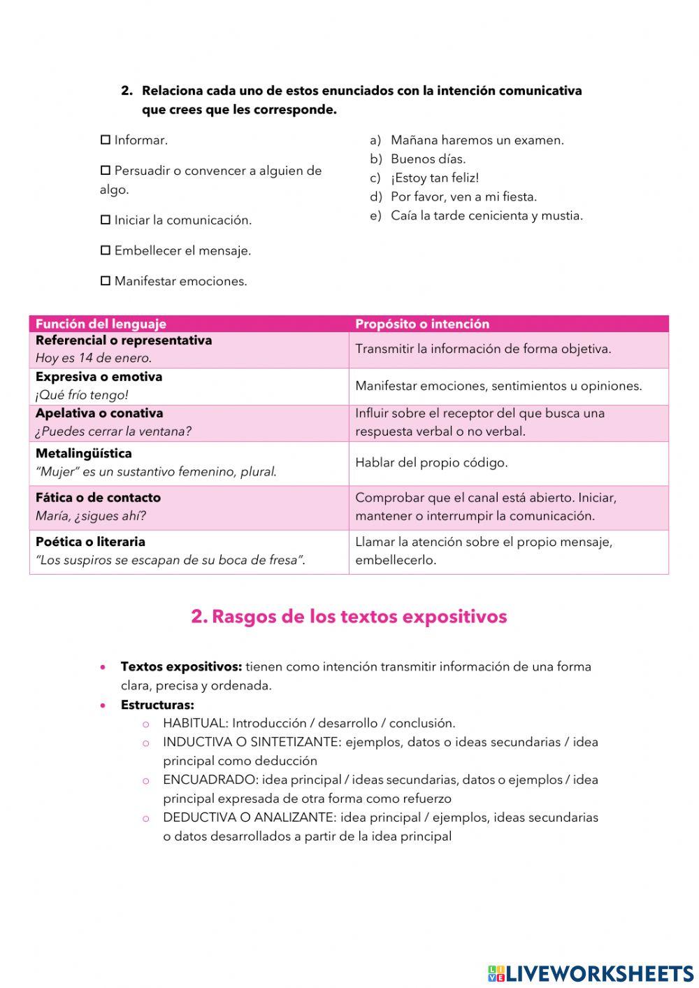Castellano tema 4 y 5
