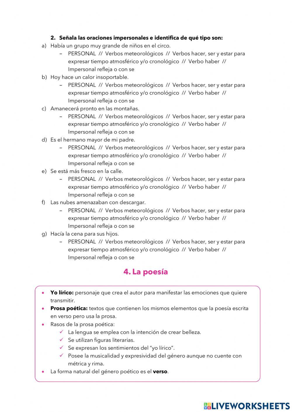 Castellano tema 4 y 5