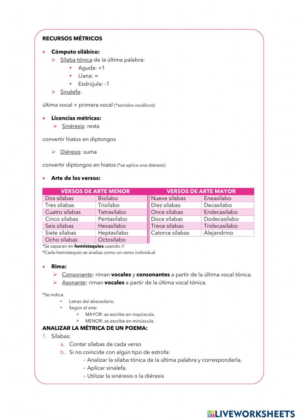 Castellano tema 4 y 5