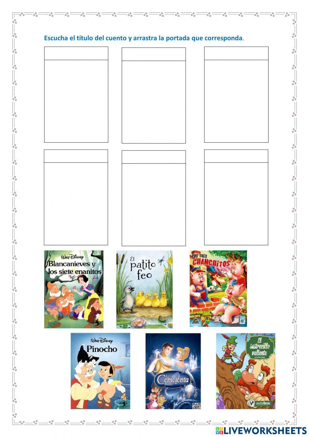 Portadas de cuentos clásicos