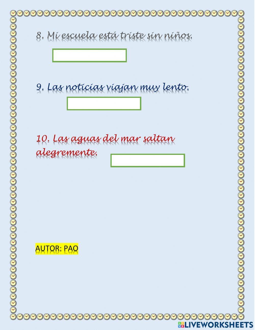 Hipérbole y Personificación