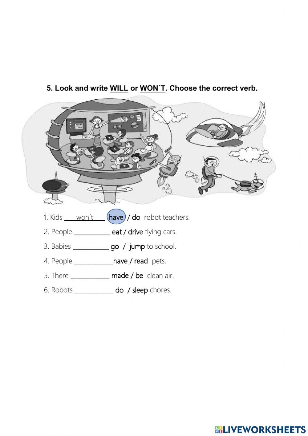 Grammar Exam 2nd Trimester 4th grade