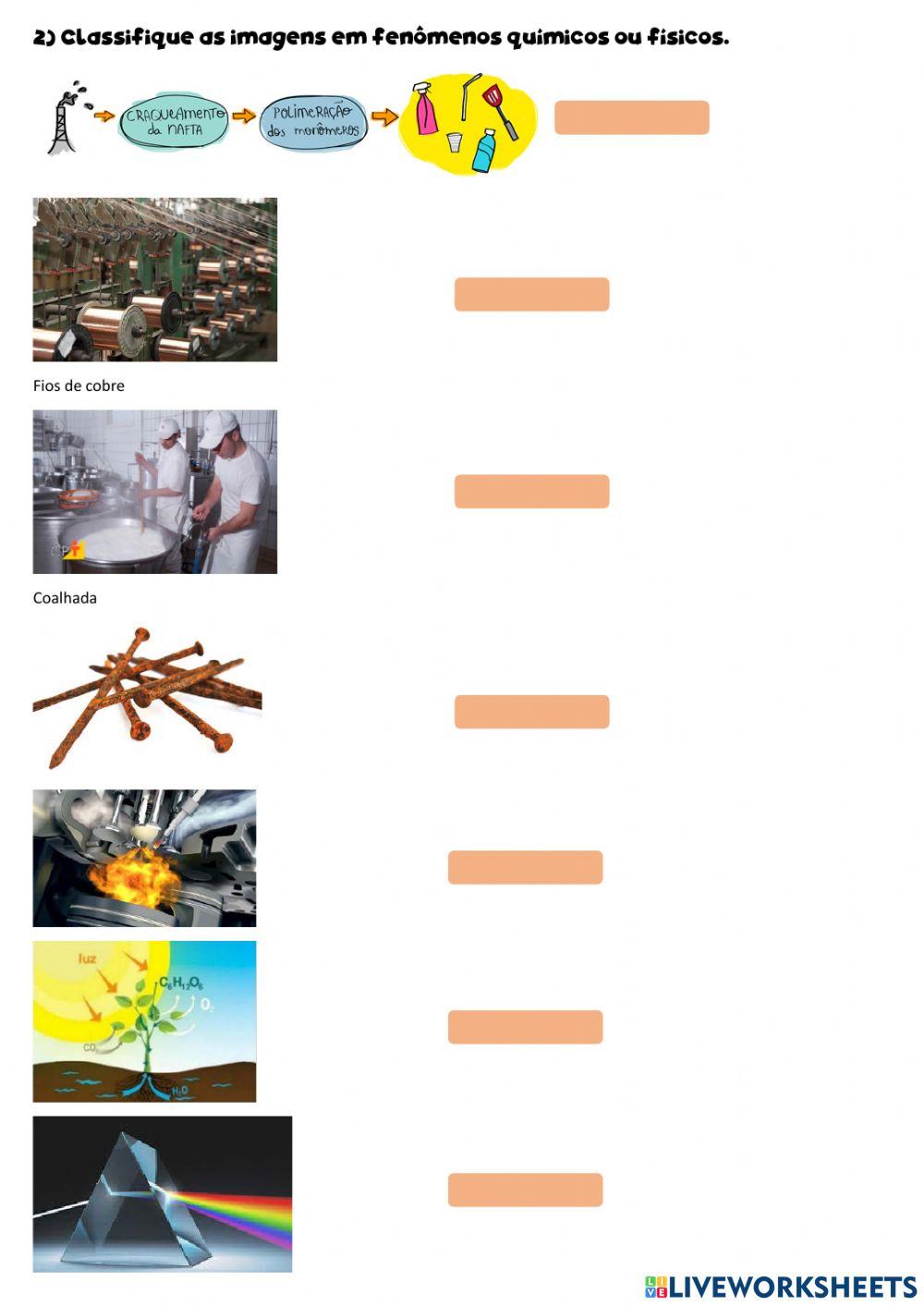 Matéria e suas transformações