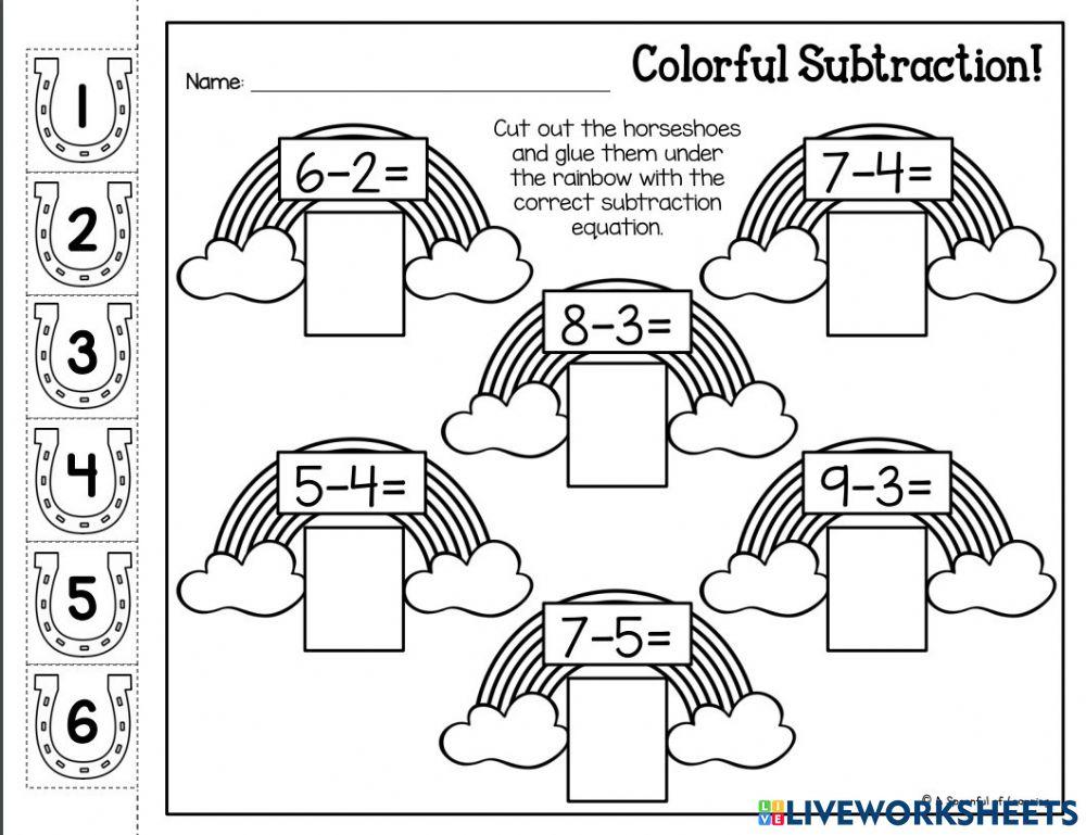 Colorful Subtraction