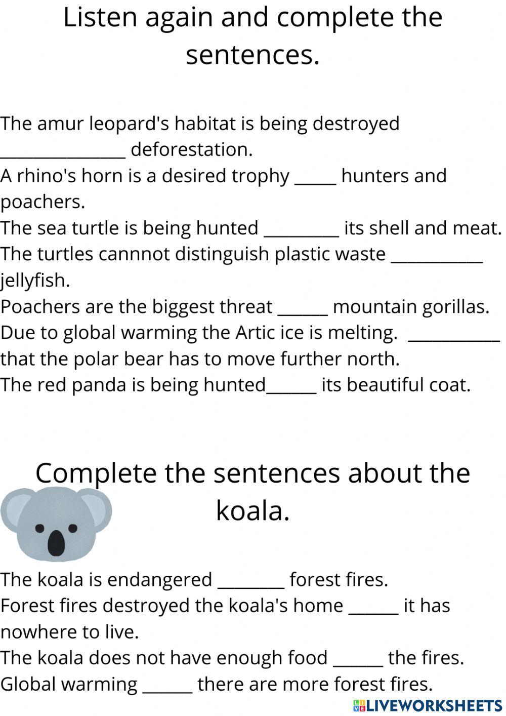 Endangered species and protection