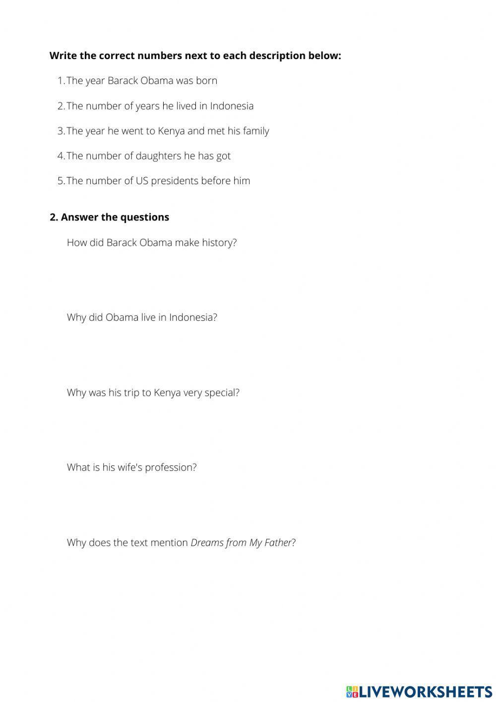 Reading Barack Obama