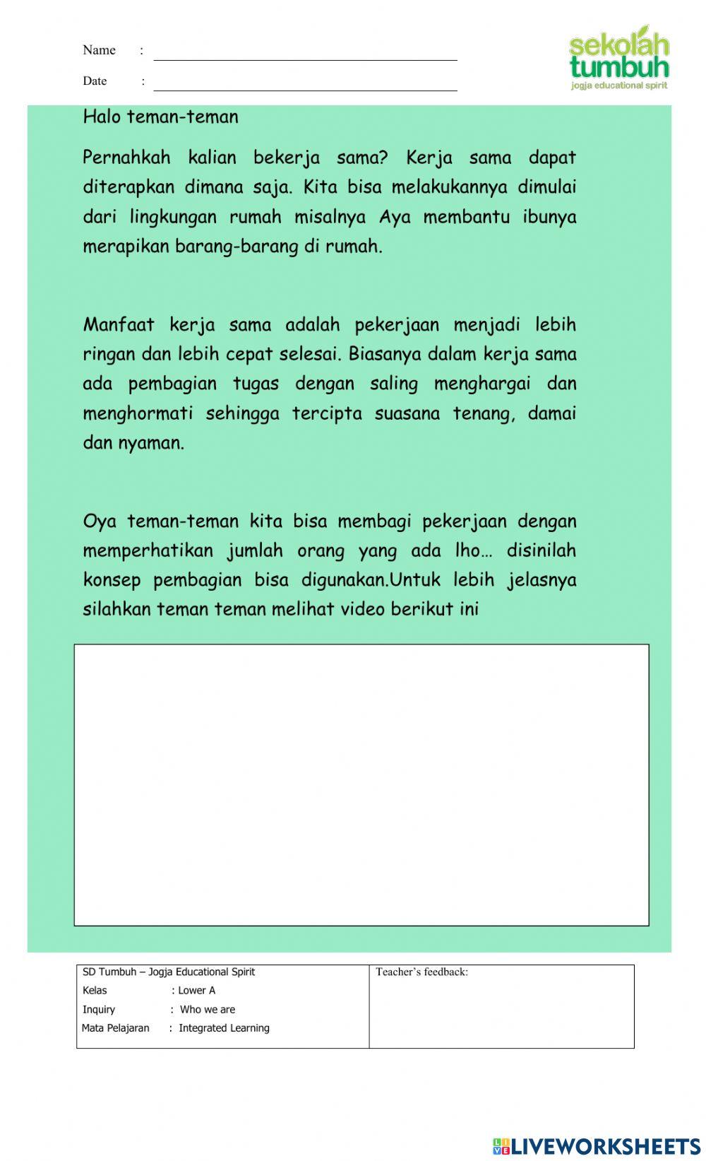 IL-Konsep pembagian sebagai kebalikan perkalian-A