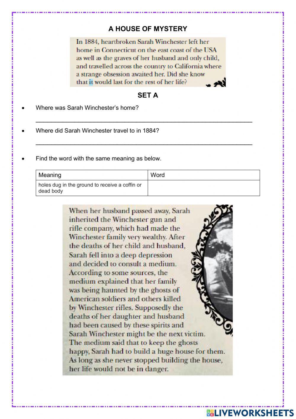 Form 5 - Reading UNIT 2