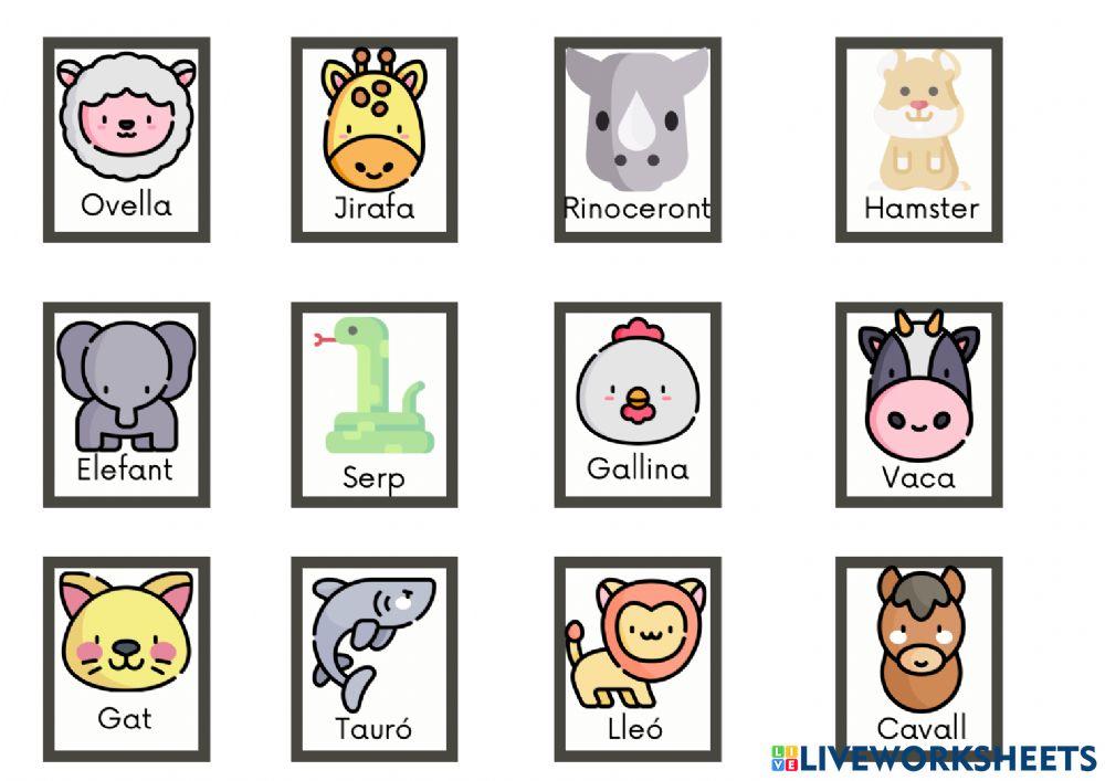 Animals domèstics i salvatges