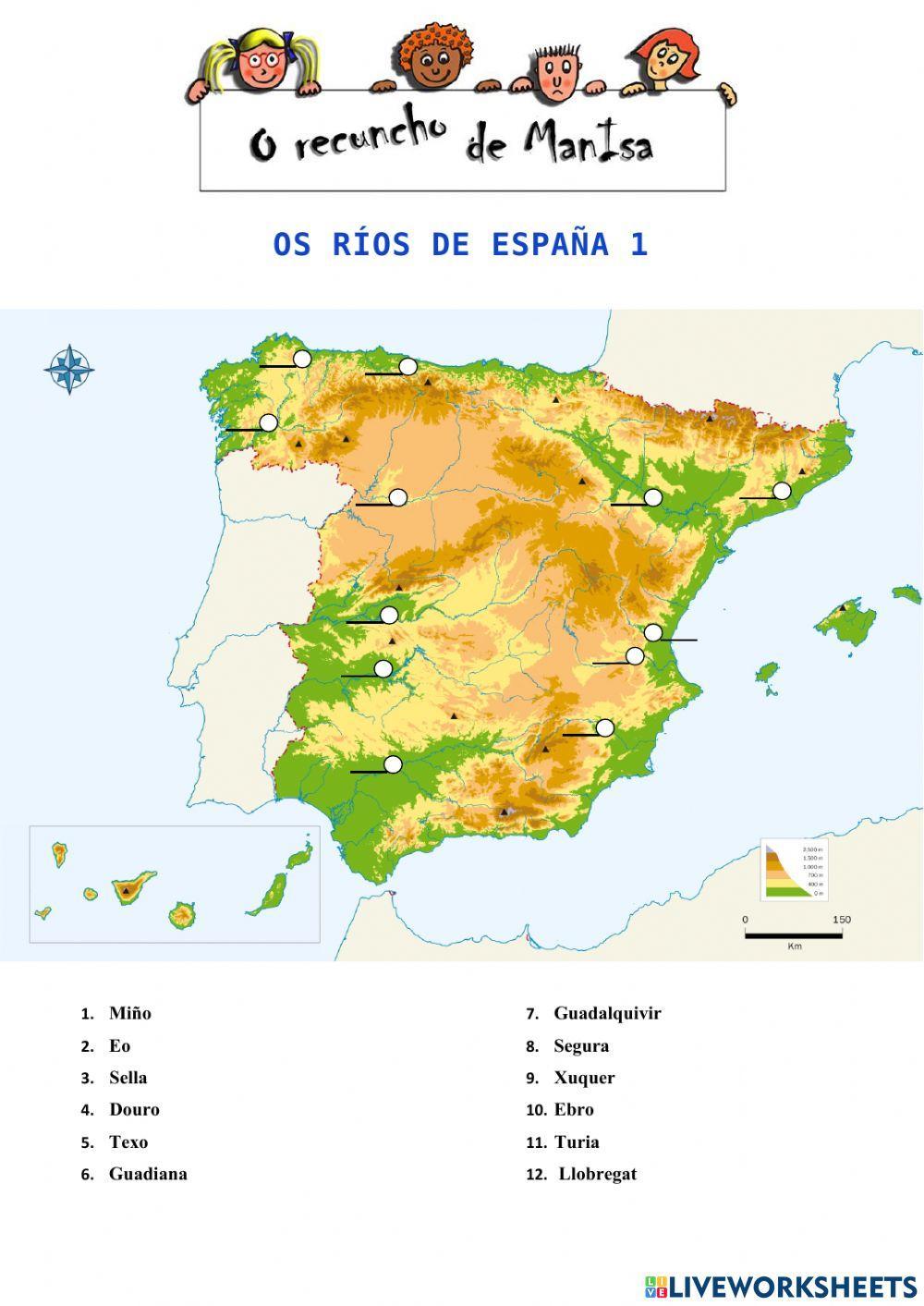 Os ríos de España 1
