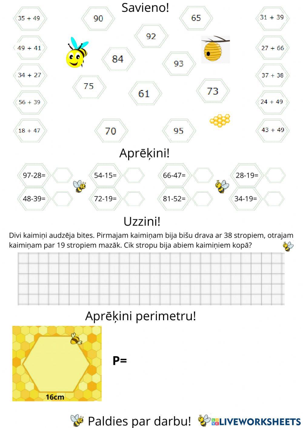 Perimetrs, atņemšana ieejot citā desmitā