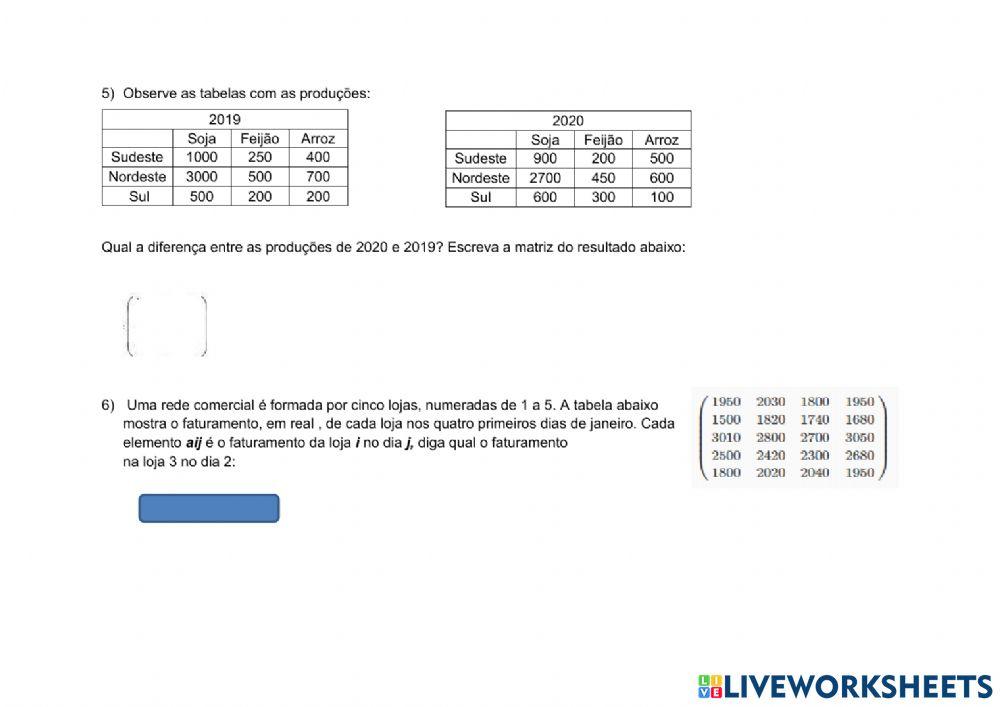 Revisão de Matrizes