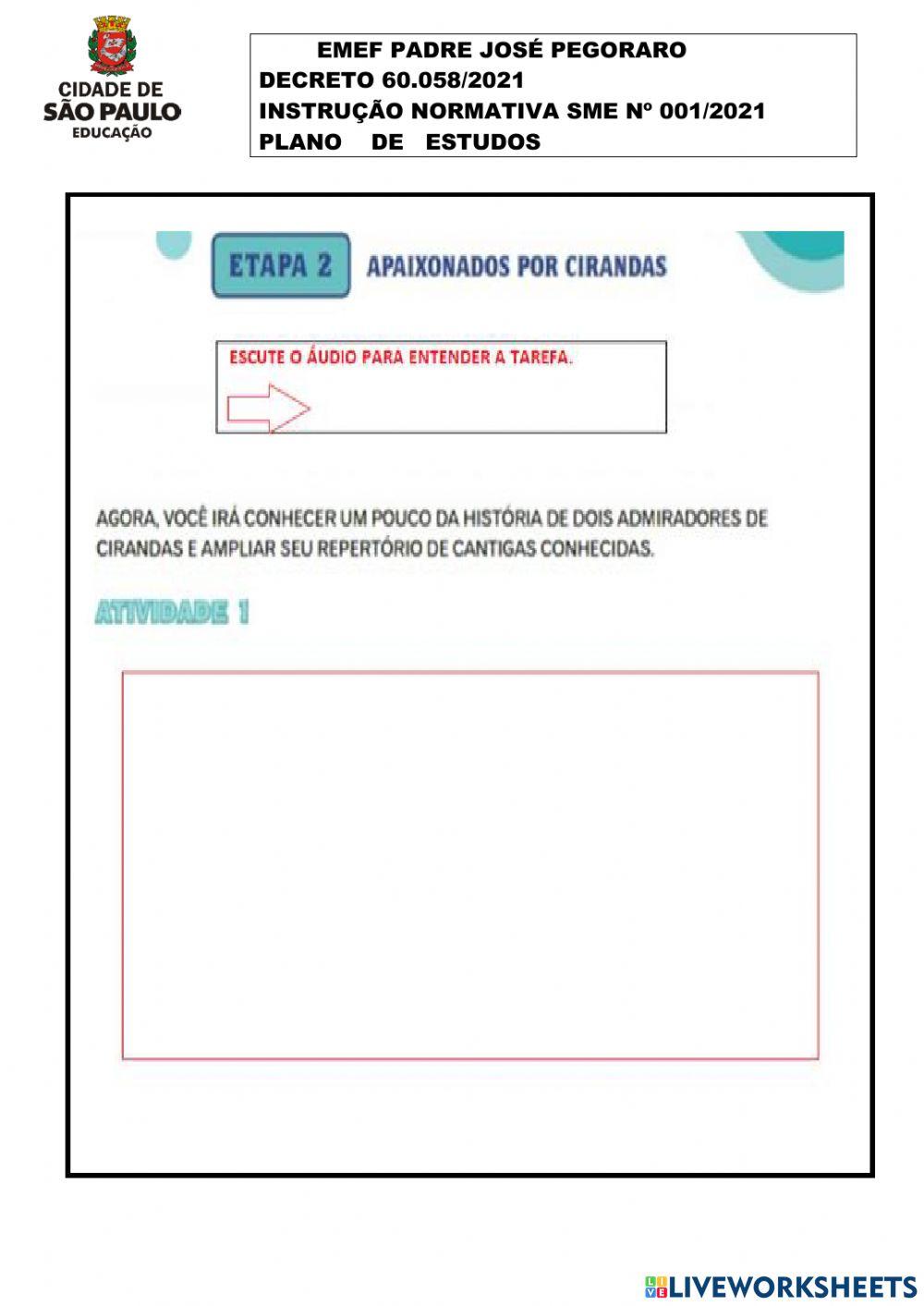 Semana 1 de marco de 2021