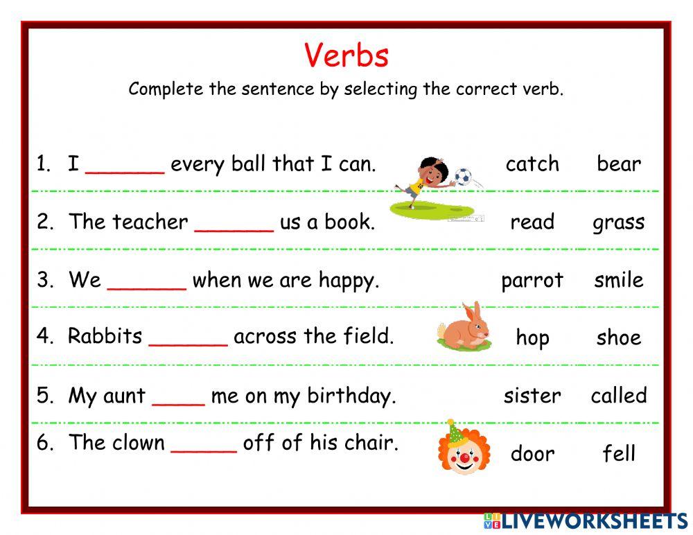 Using Verbs DJ