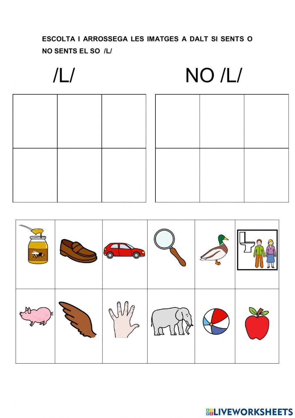 Discriminació auditiva L