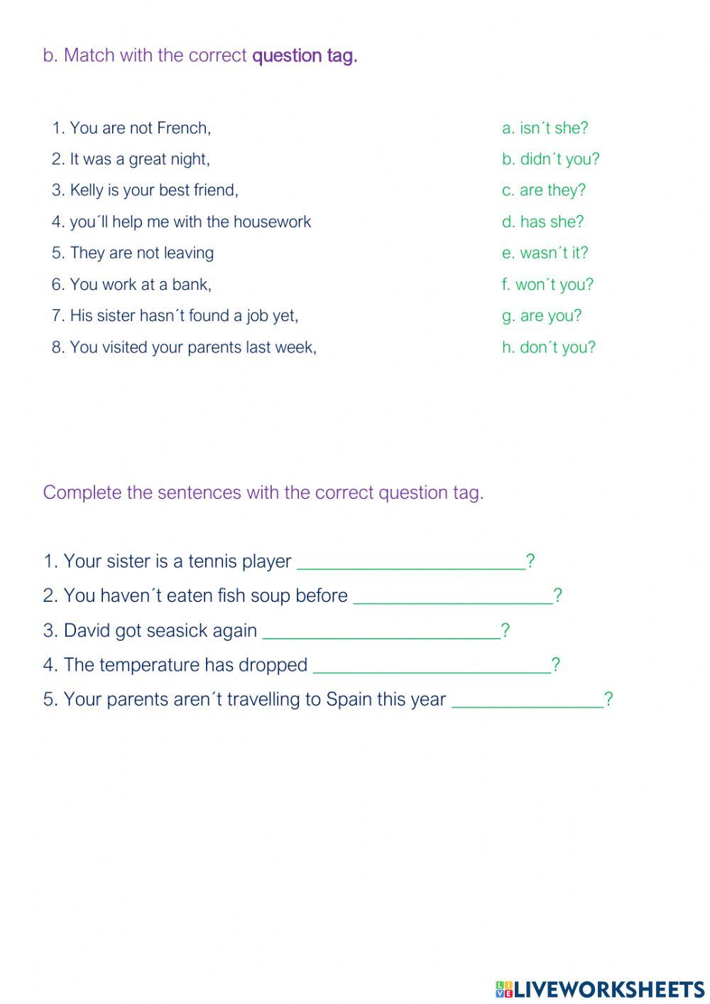 Grammar study guide 5th. part 1