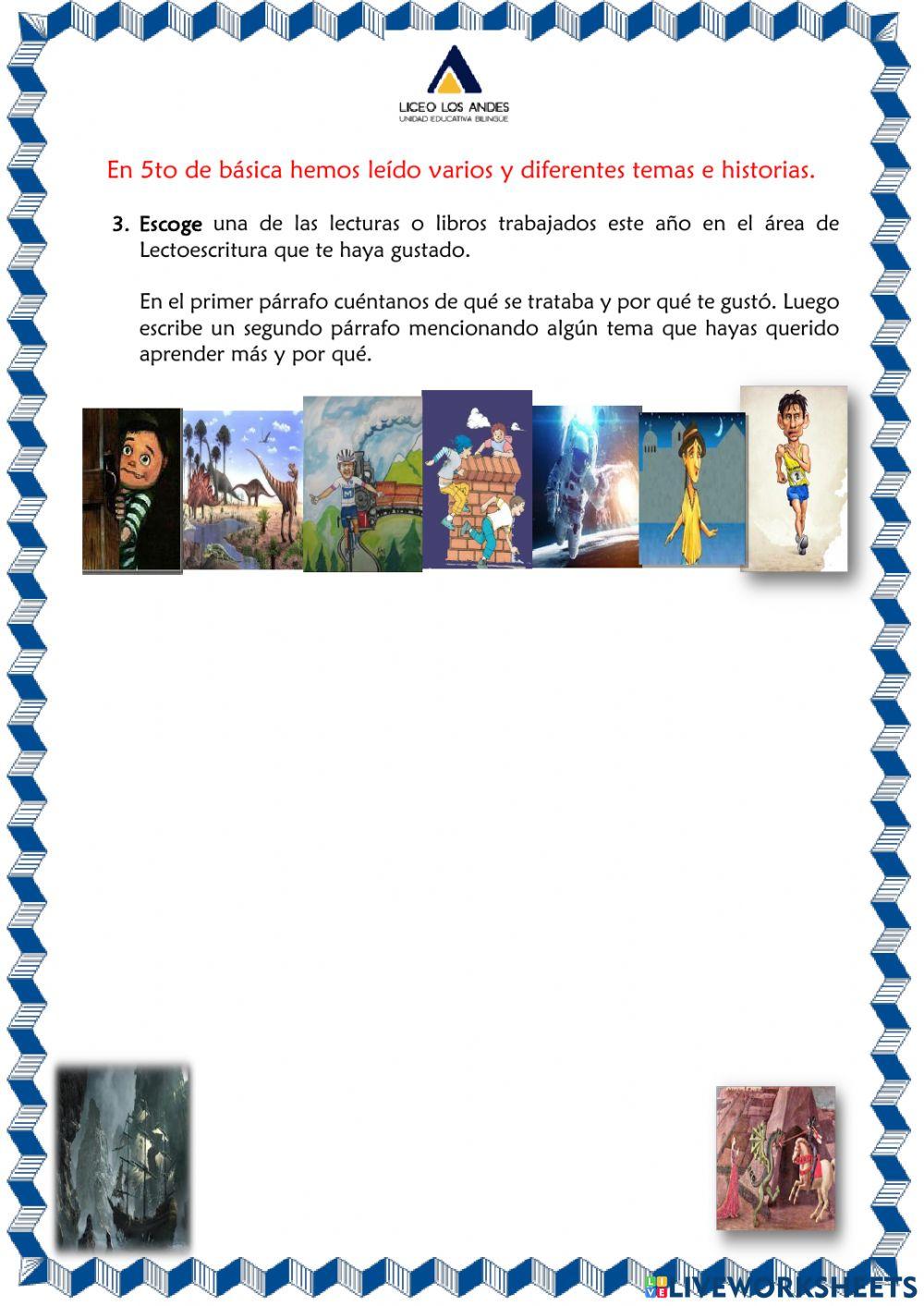 Evaluación de Expresión Escrita IIQ