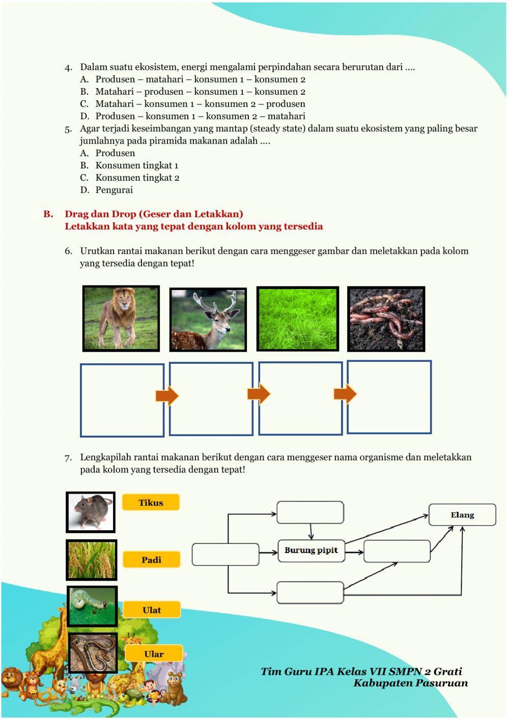 LK - Interaksi Makhluk Hidup