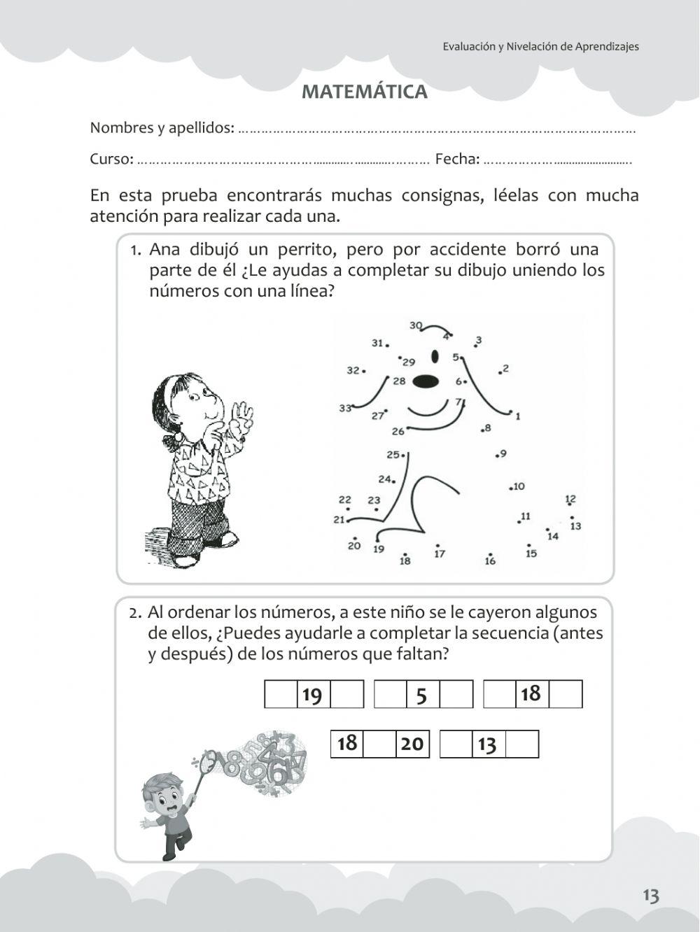 Evaluación diagnostica 3