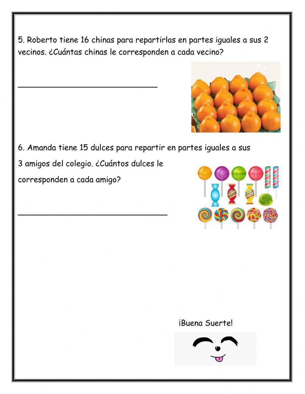 División con resta repetida
