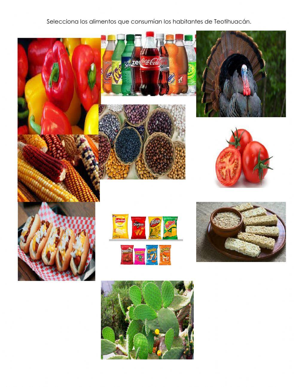 Alimentación en teotihuacan