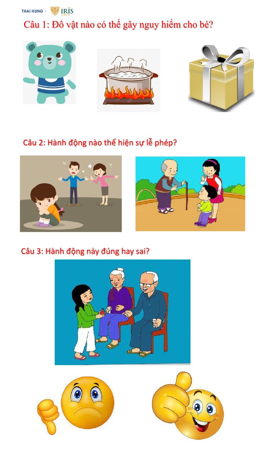 Kỹ năng sống cho bé