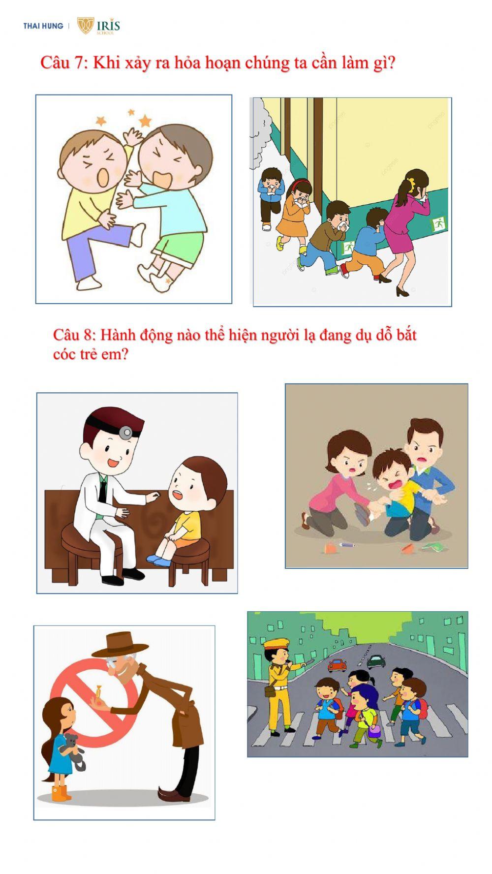 Kỹ năng sống cho bé