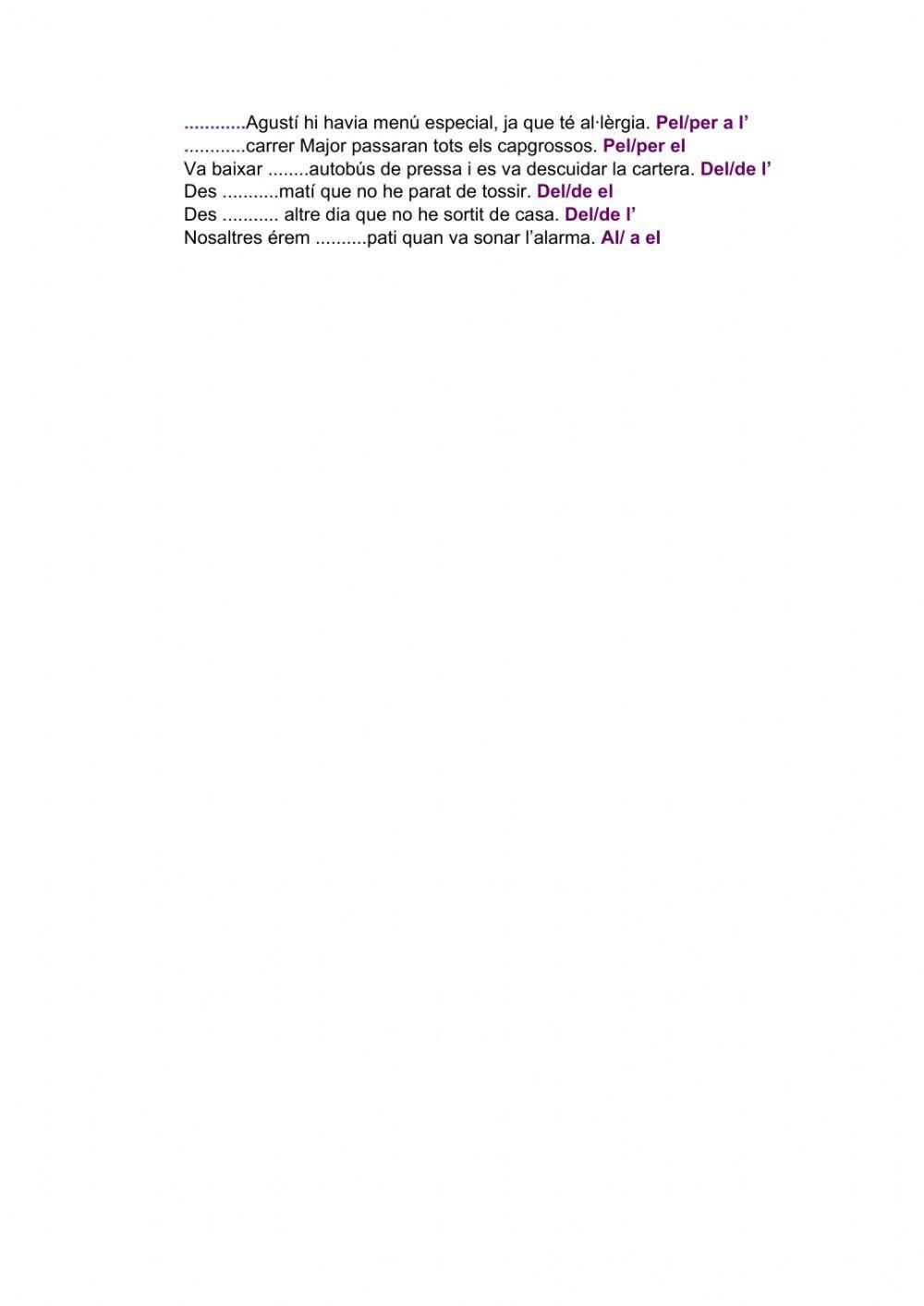 Apòstrof i contraccions