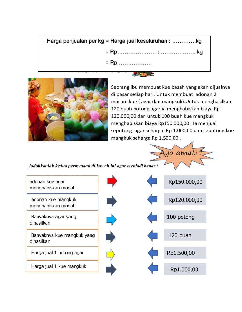 LKPD Aritmatika sosial Jual beli