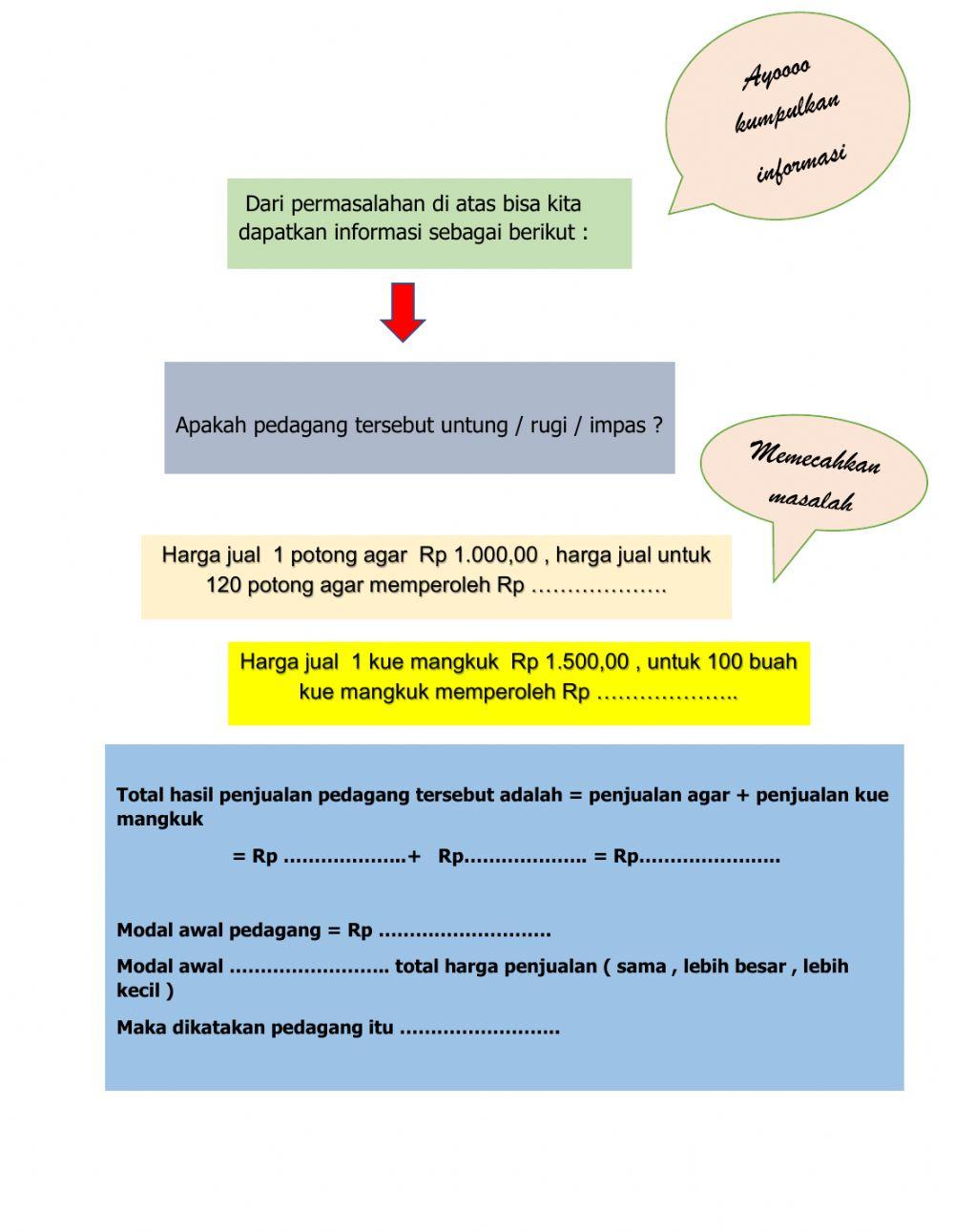 LKPD Aritmatika sosial Jual beli