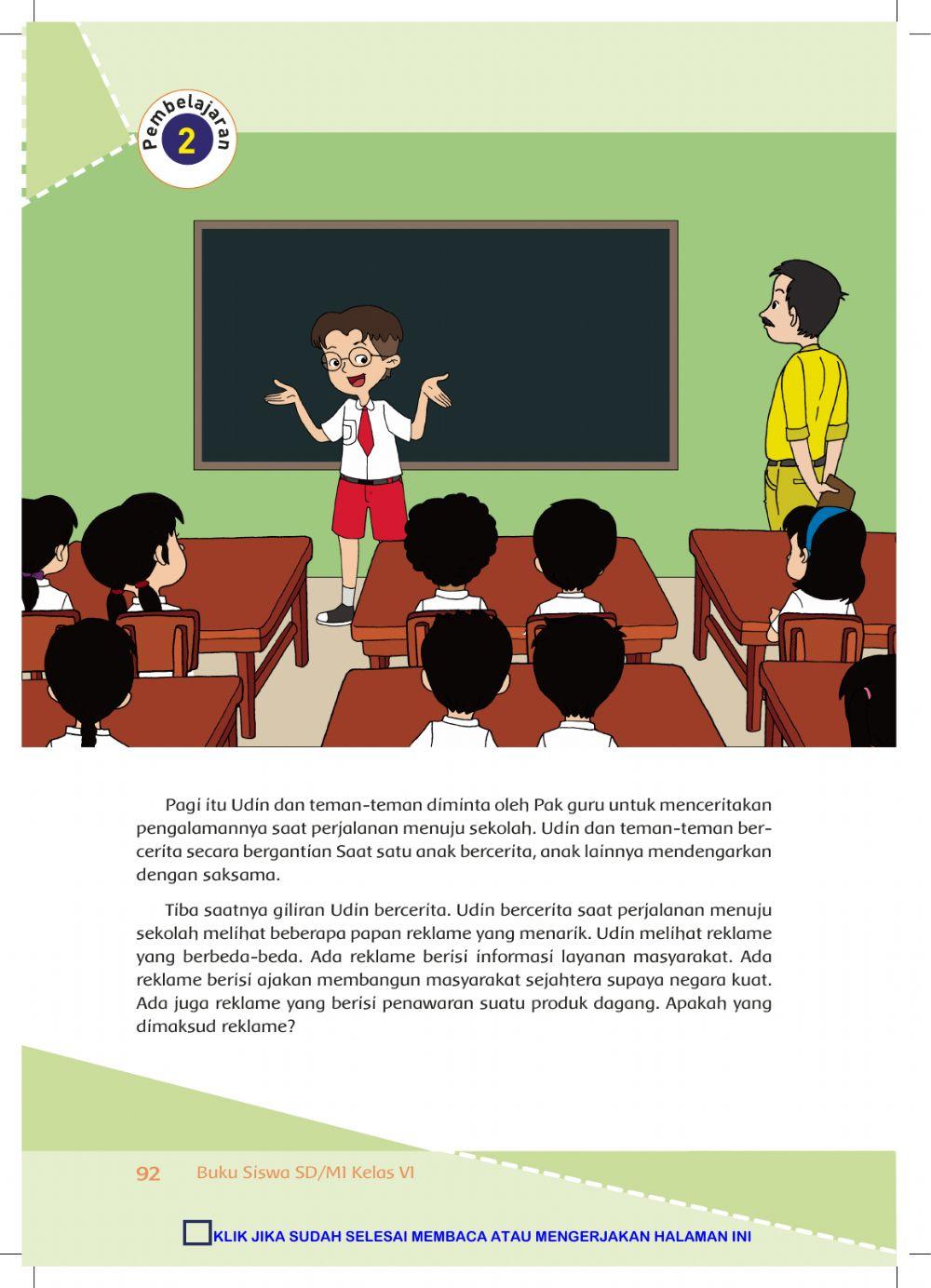 Tema 6 Sub Tema 3 Pembelajaran 2