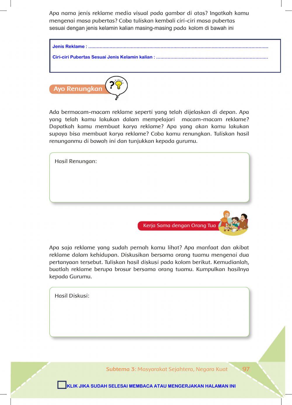 Tema 6 Sub Tema 3 Pembelajaran 2