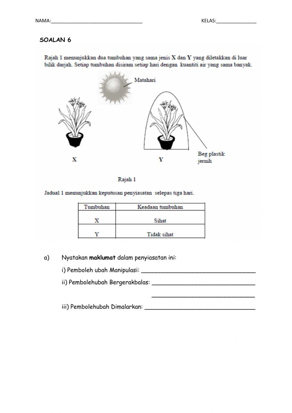 Mengawal pembolehubah