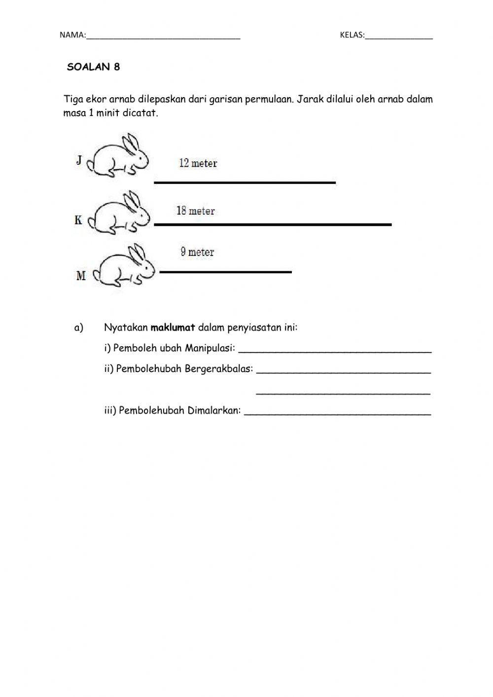 Mengawal pembolehubah