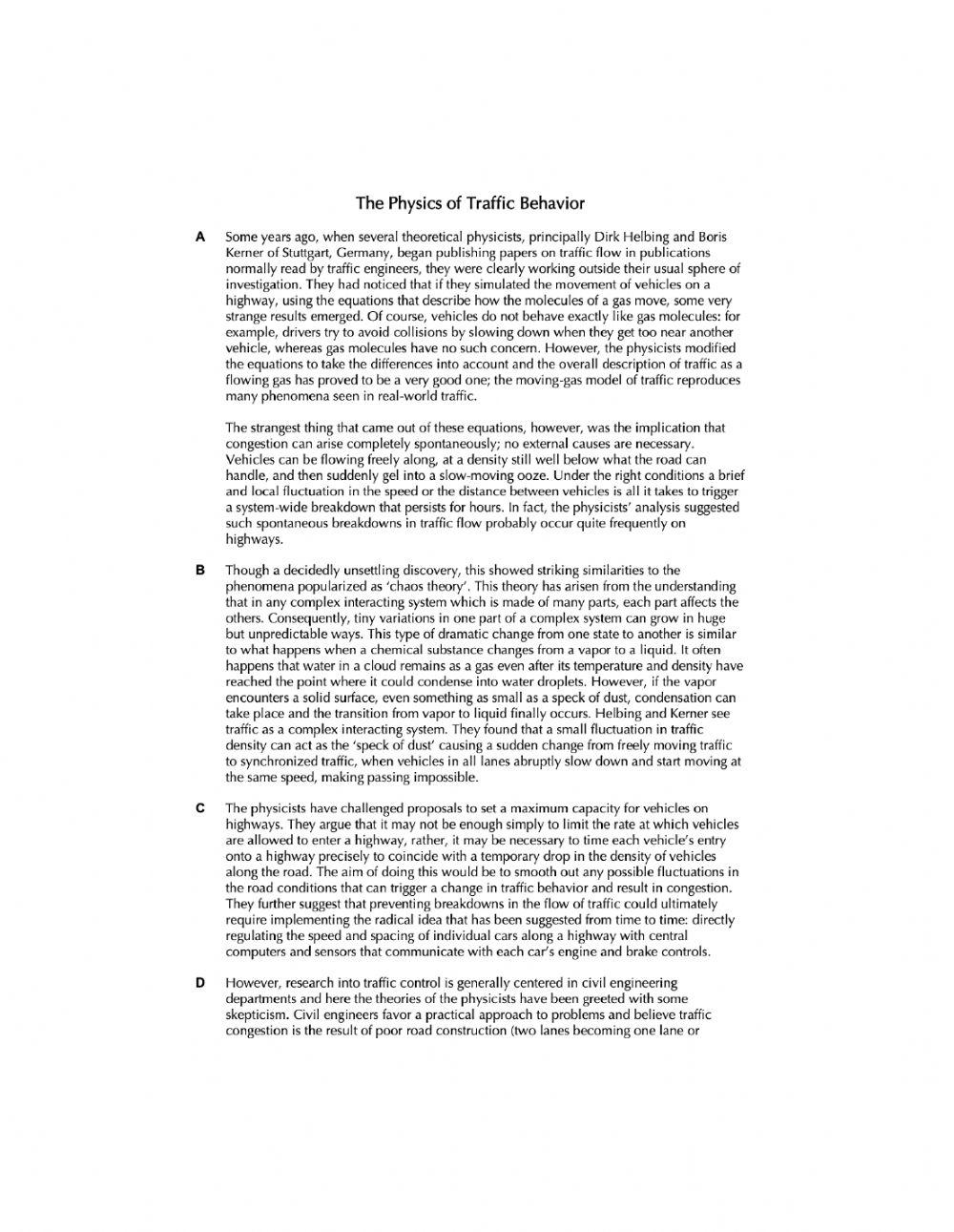 IELTS Academic Reading-Matching headings