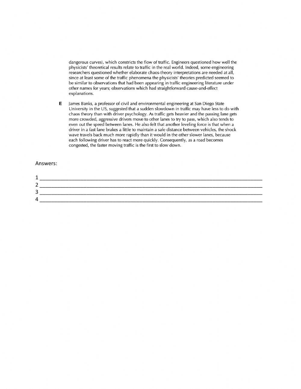IELTS Academic Reading-Matching headings