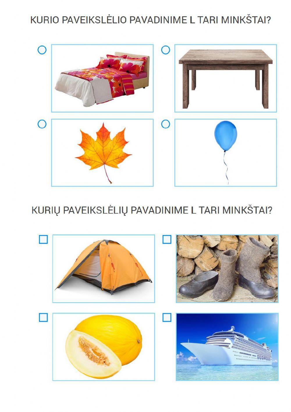 Žodžių su minkštumo ženklu i ir be jo tarimas