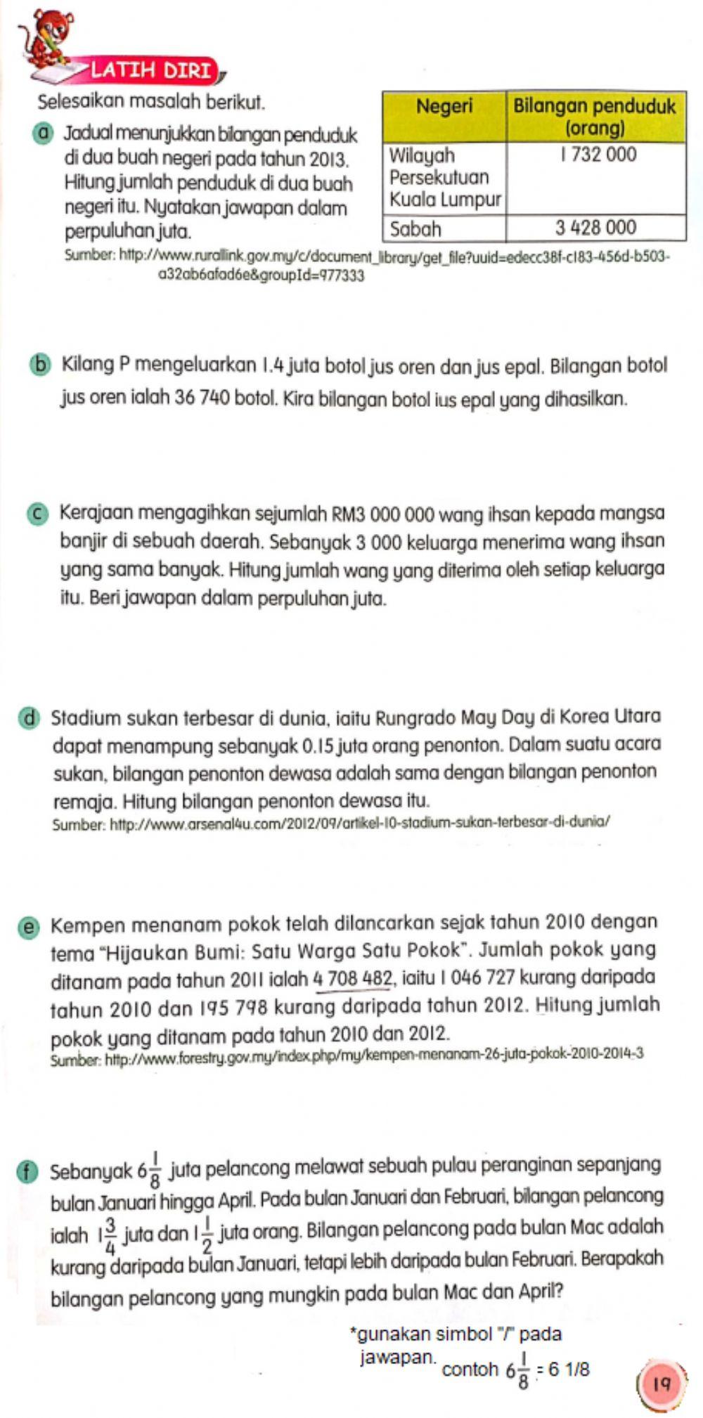 Matematik T6 MS19 Penyelesaian Masalah